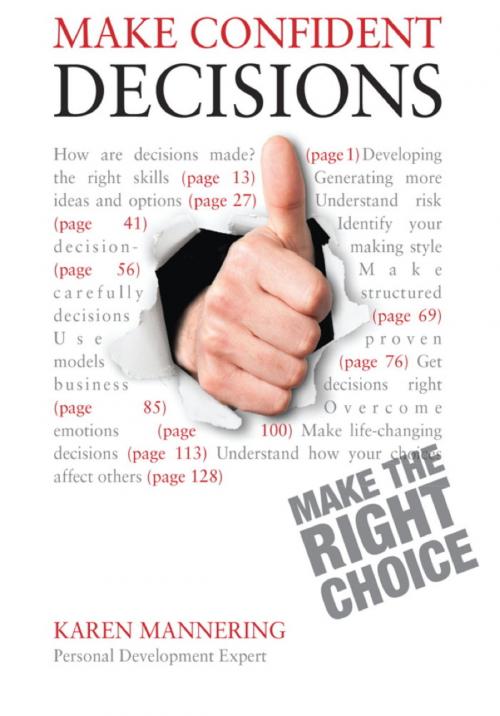 Cover of the book Make Confident Decisions: Teach Yourself by Karen Mannering, Hodder & Stoughton