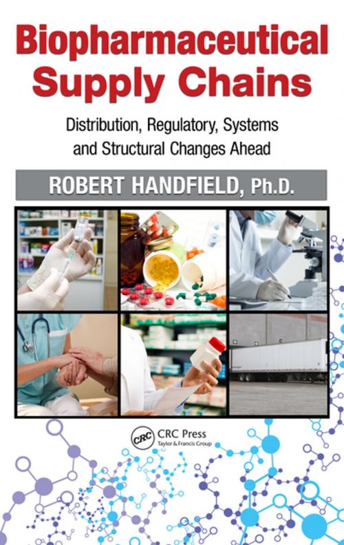 Cover of the book Biopharmaceutical Supply Chains by Robert Handfield, CRC Press