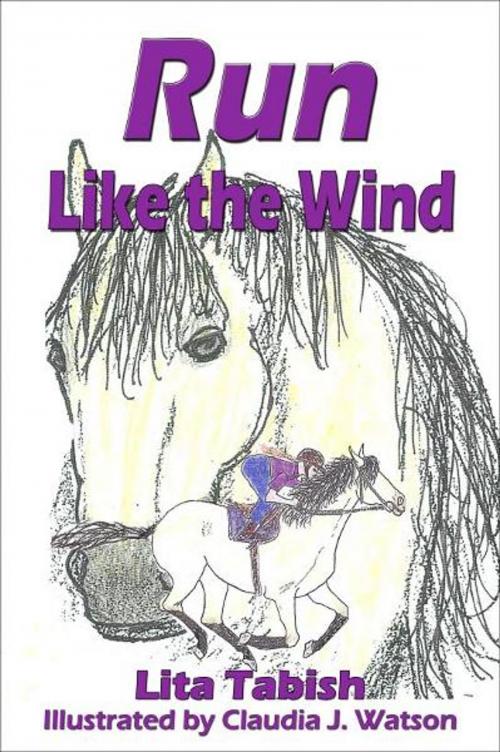 Cover of the book Run like the Wind by Lita Tabish, Lita Tabish