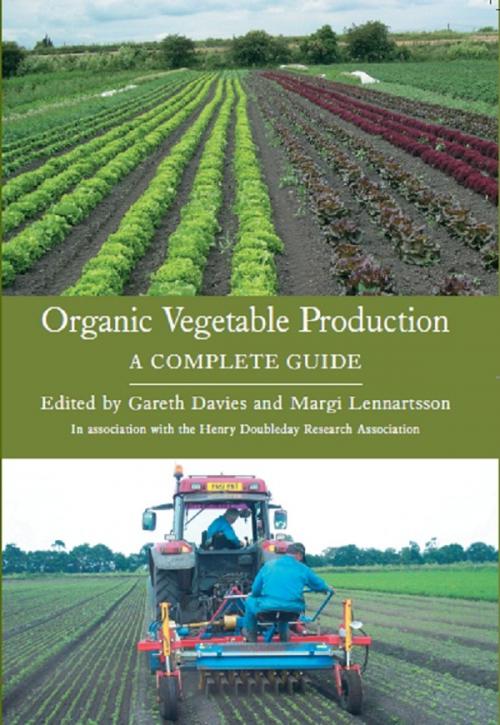 Cover of the book ORGANIC VEGETABLE PRODUCTION by Gareth Davies, Crowood