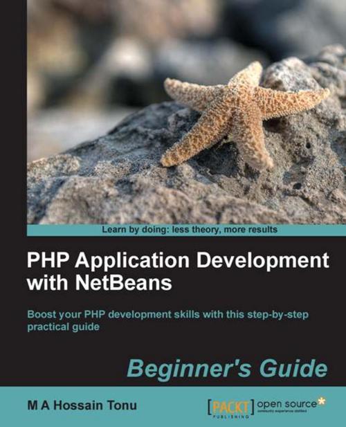 Cover of the book PHP Application Development with NetBeans: Beginner's Guide by M A Hossain Tonu, Packt Publishing