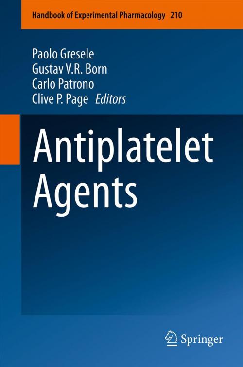 Cover of the book Antiplatelet Agents by , Springer Berlin Heidelberg