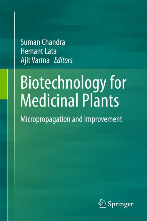 Cover of the book Biotechnology for Medicinal Plants by , Springer Berlin Heidelberg