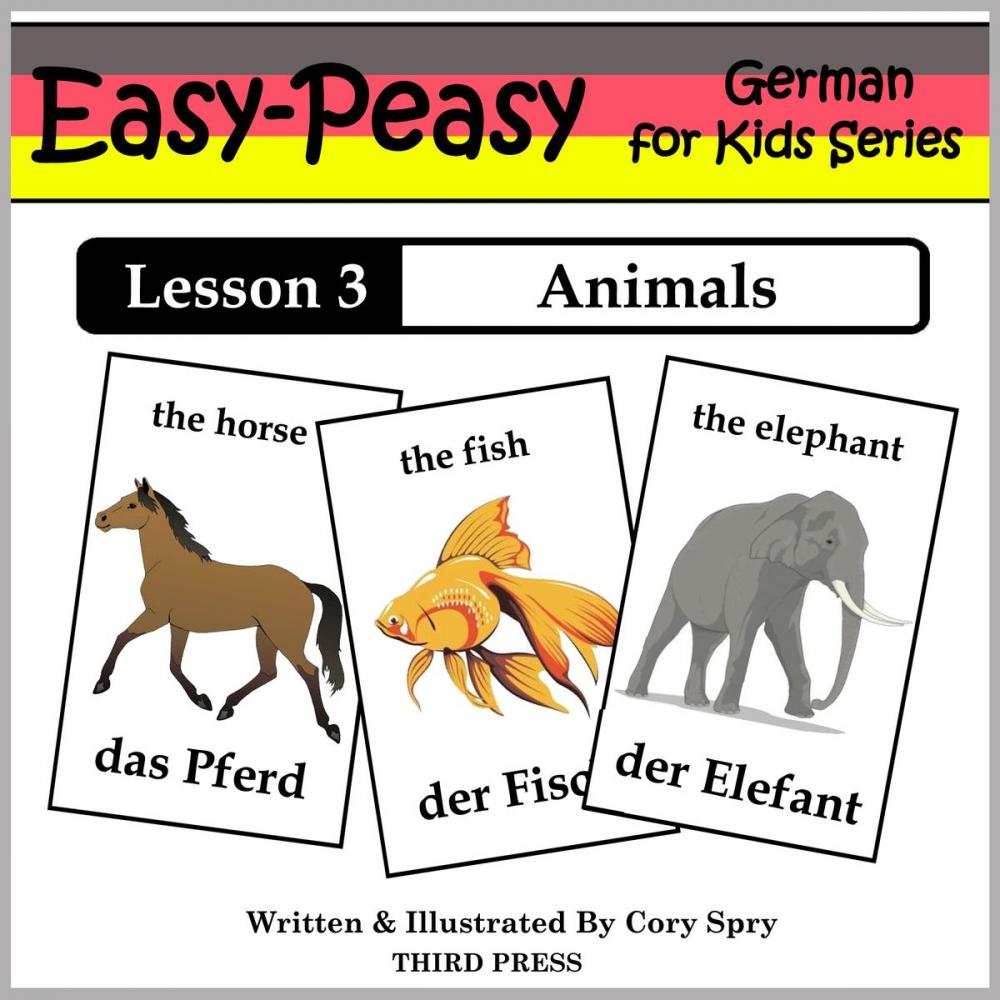 Big bigCover of German Lesson 3: Animals