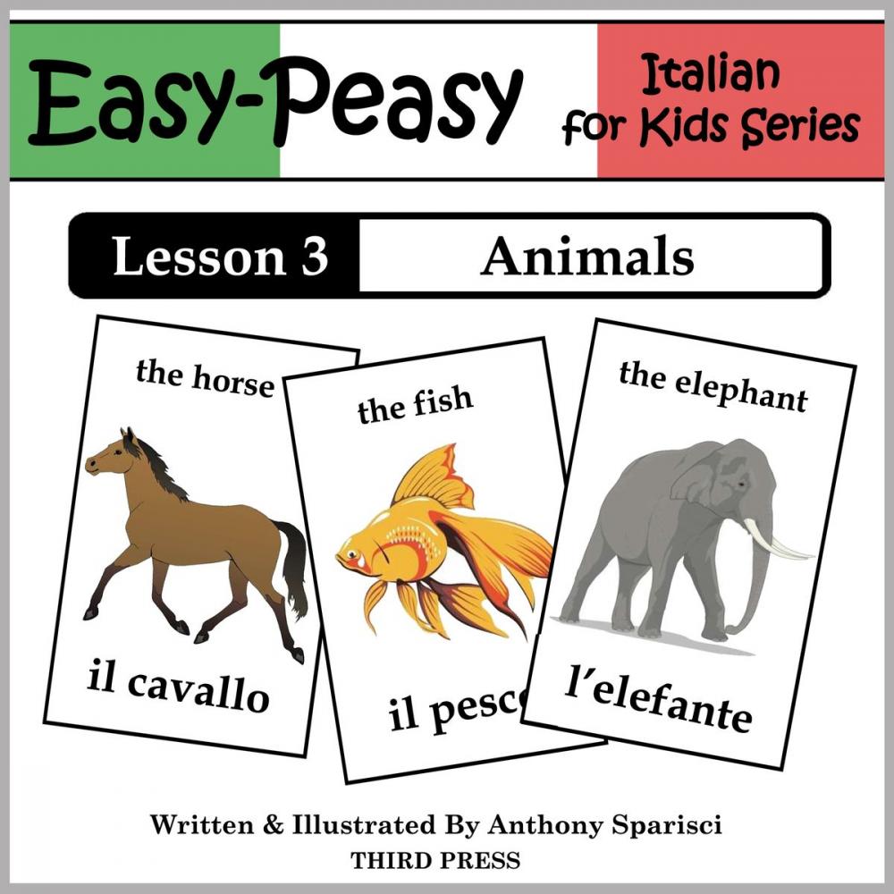 Big bigCover of Italian Lesson 3: Animals