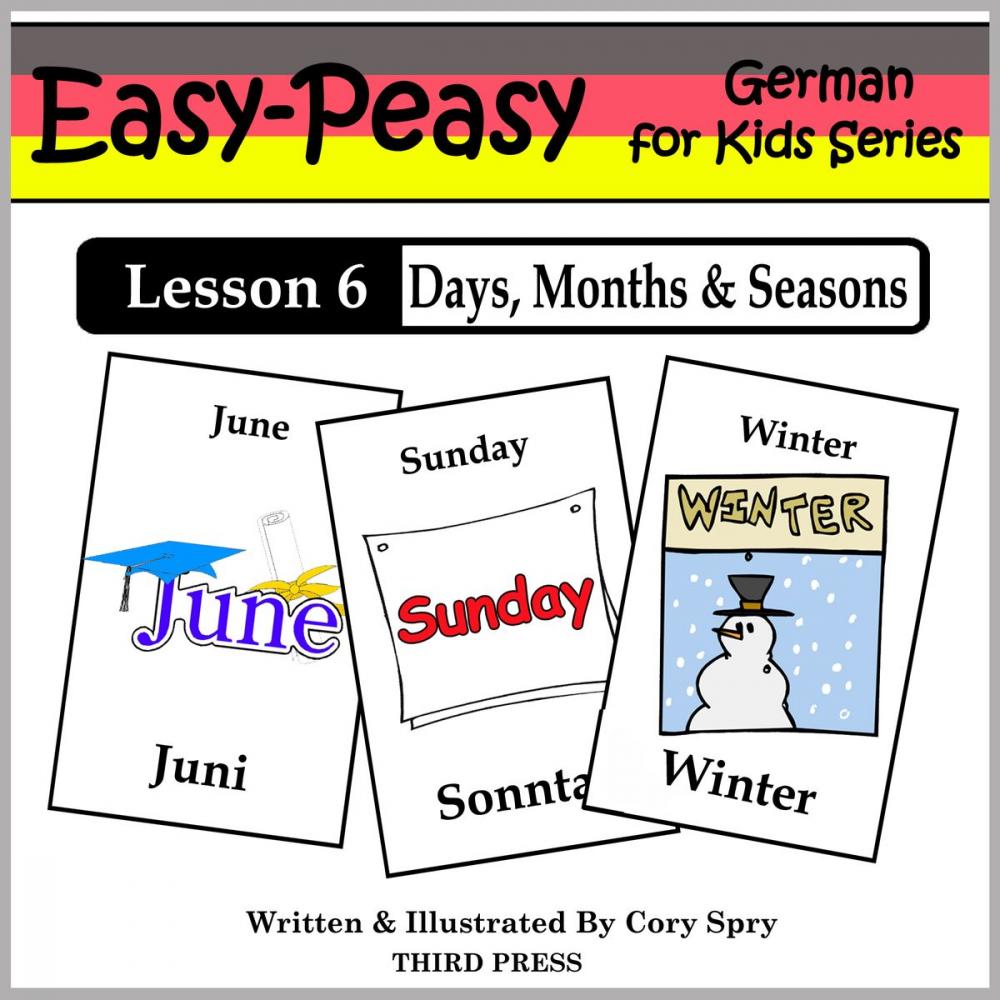 Big bigCover of German Lesson 6: Months, Days & Seasons