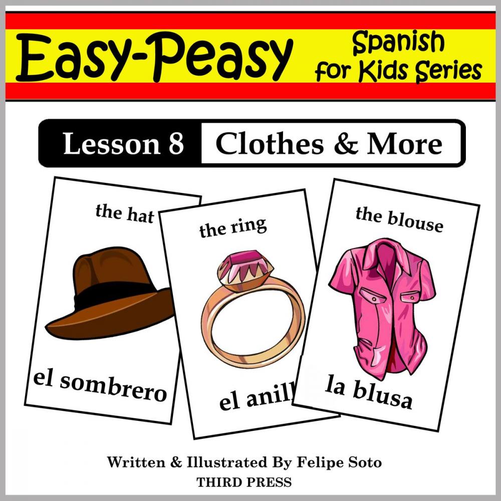 Big bigCover of Spanish Lesson 8: Clothes, Shoes, Jewelry & Accessories