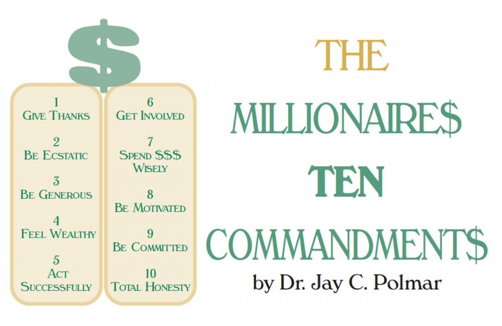 Big bigCover of Millionaire's 10 Commandments