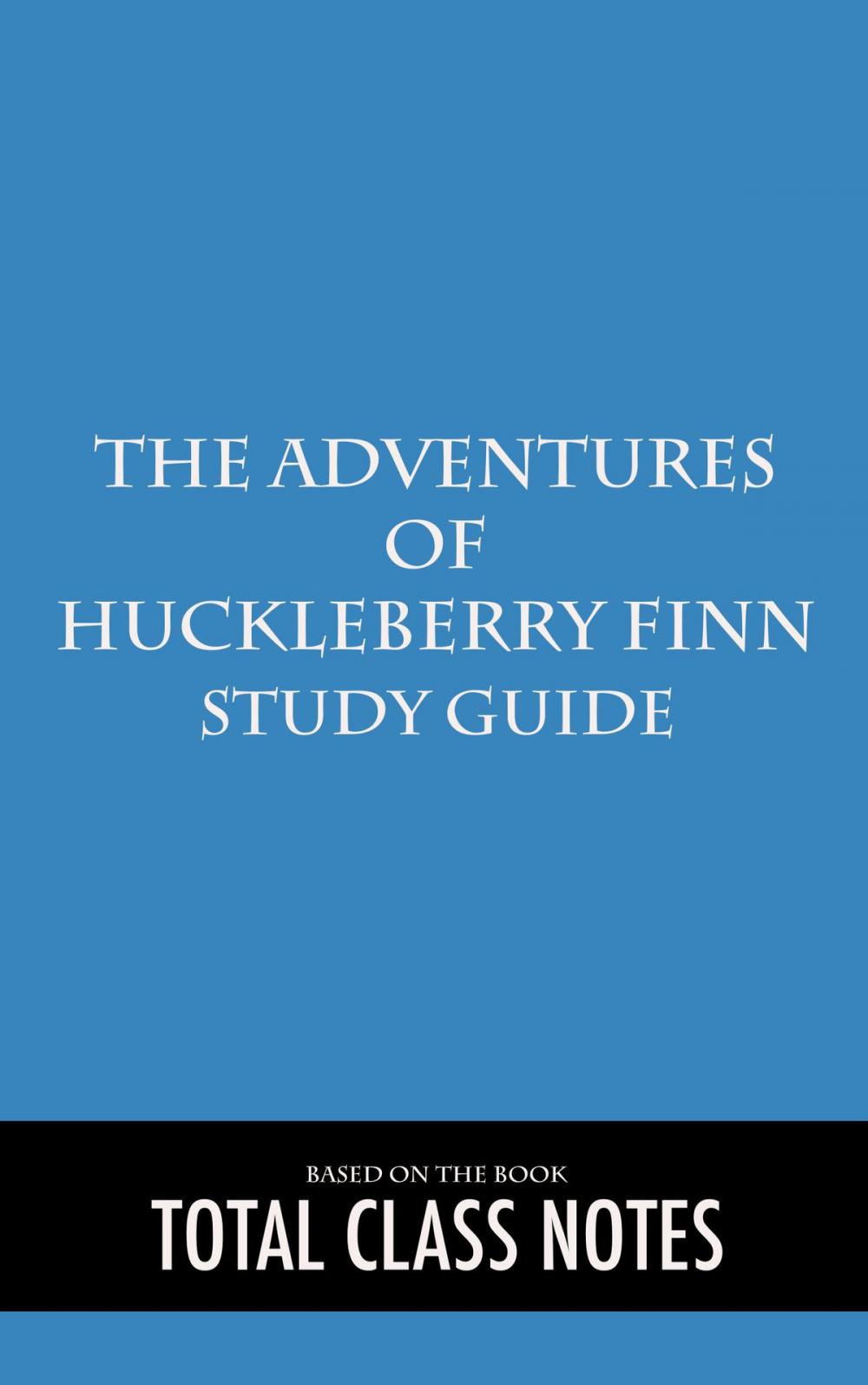 Big bigCover of The Adventure of Huckleberry Finn: Study Guide