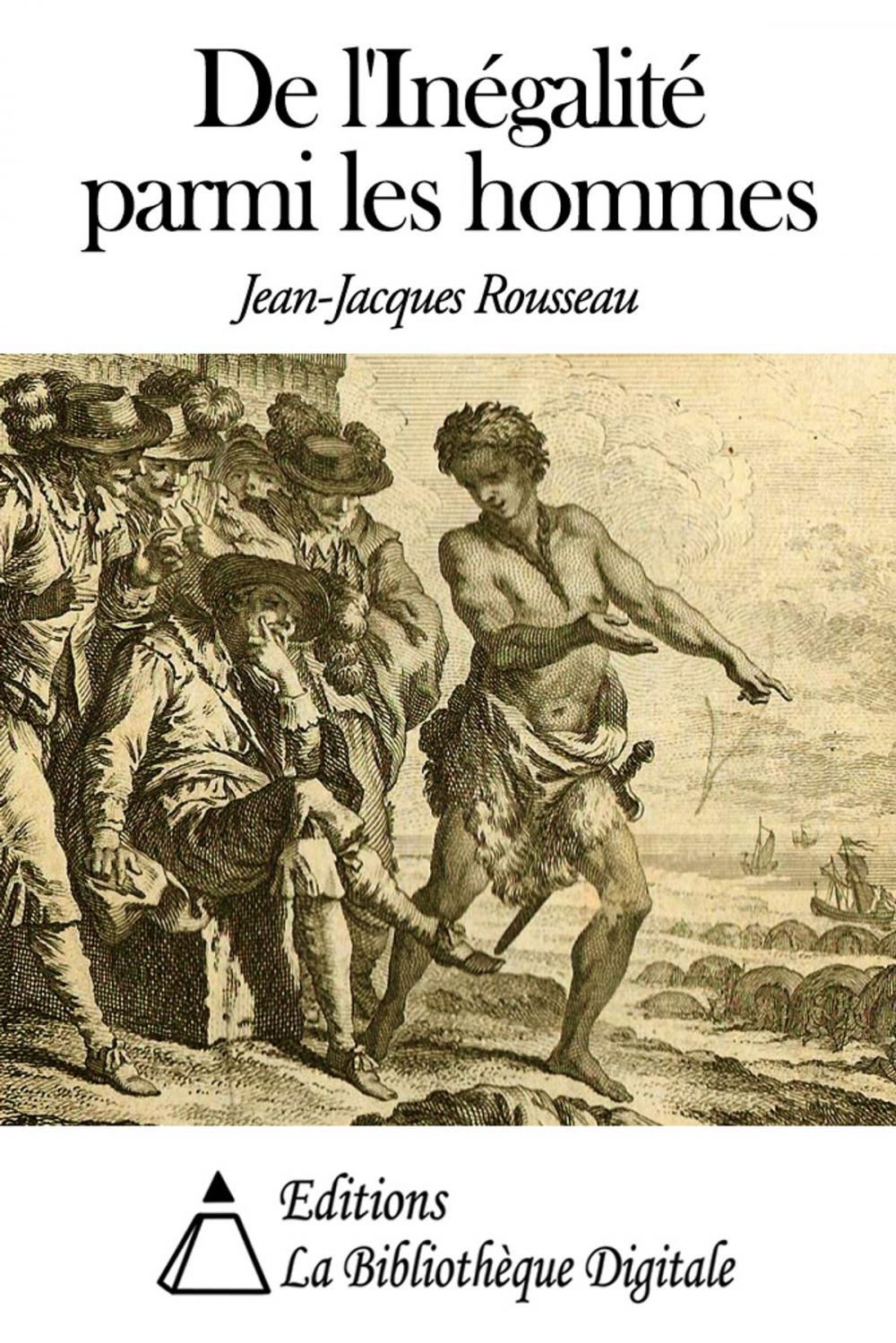 Big bigCover of De l'Inégalité parmi les hommes