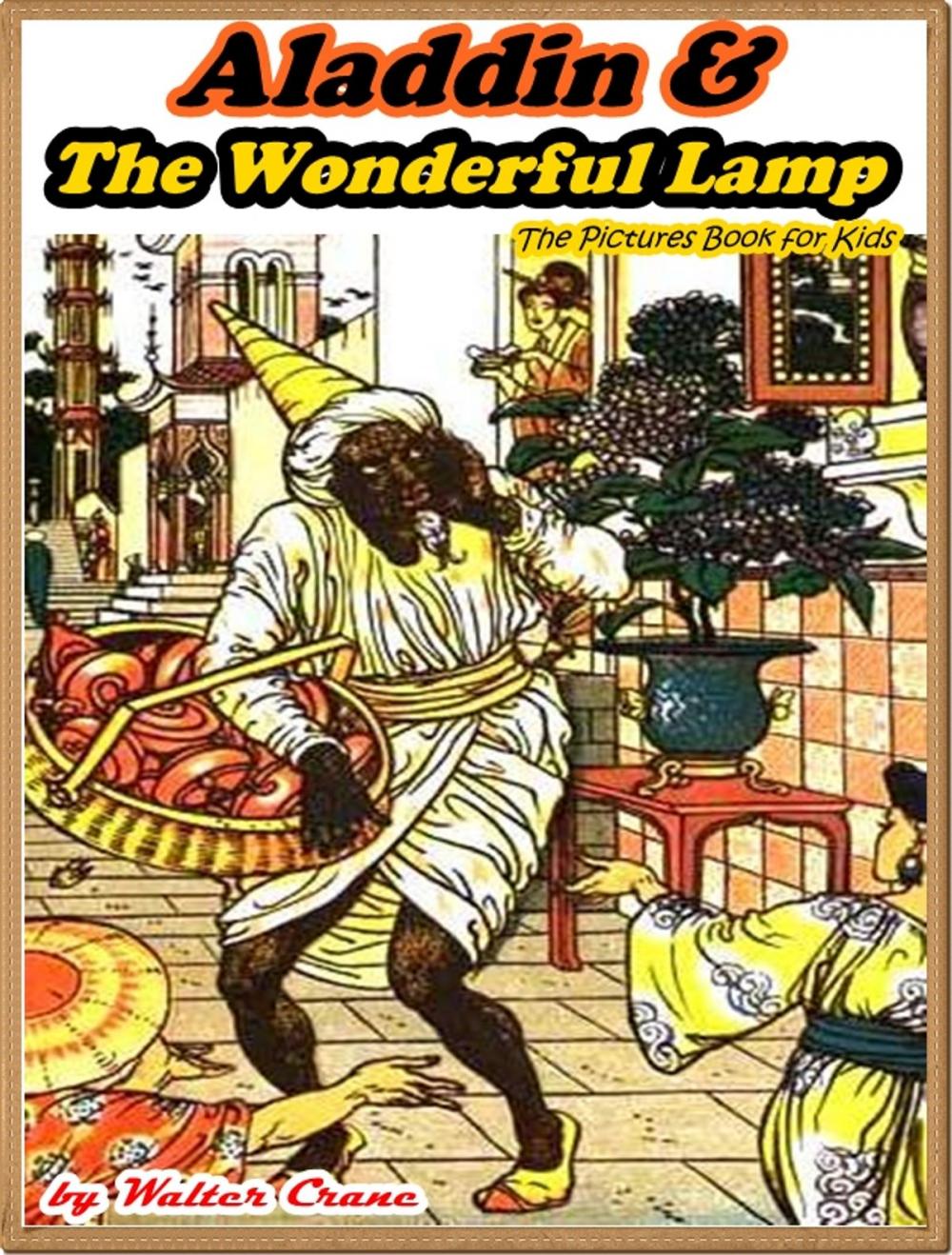 Big bigCover of Aladdin and the Wonderful Lamp (Illustrated and Free Audiobook Link)