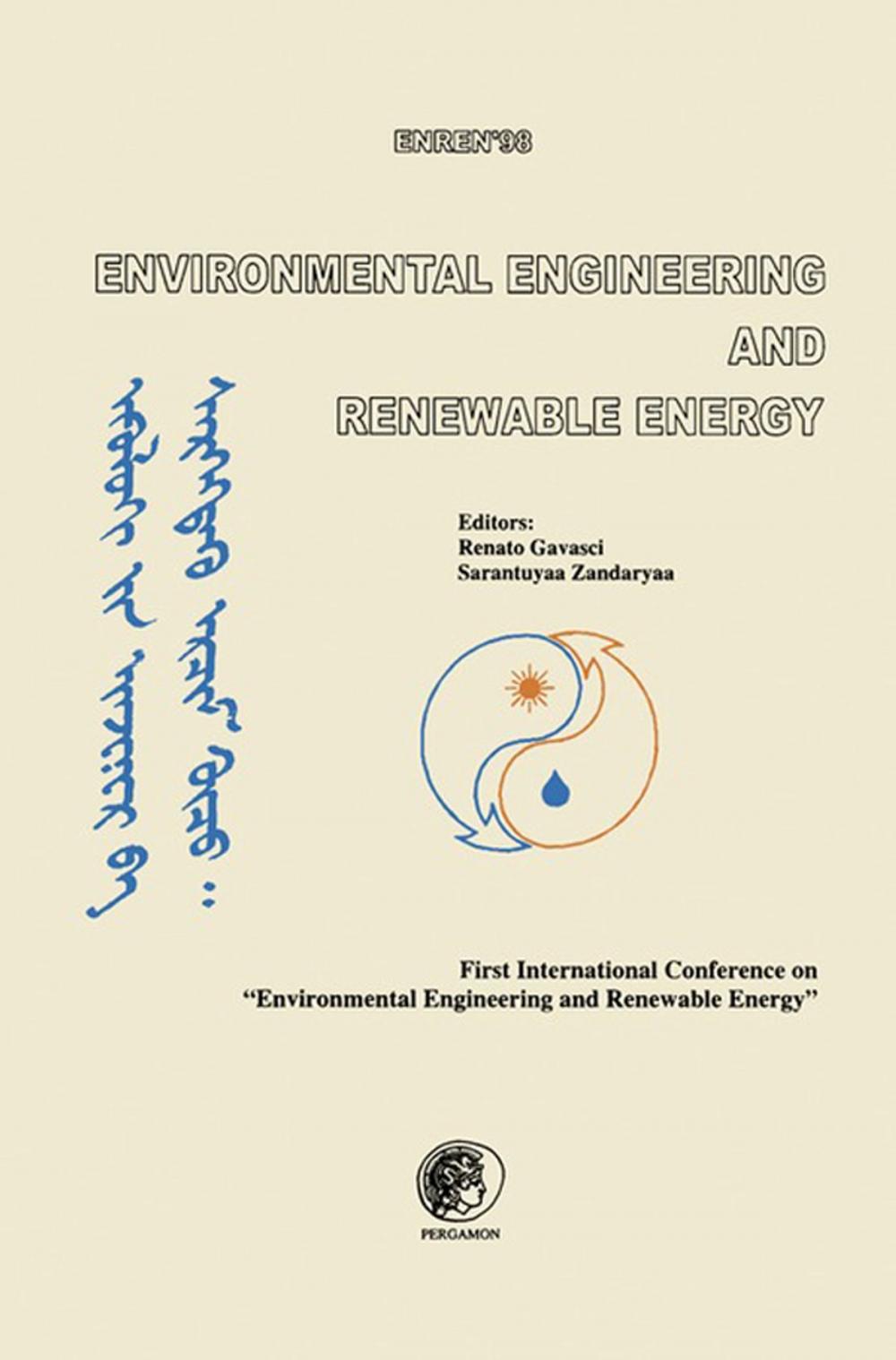 Big bigCover of Environmental Engineering and Renewable Energy