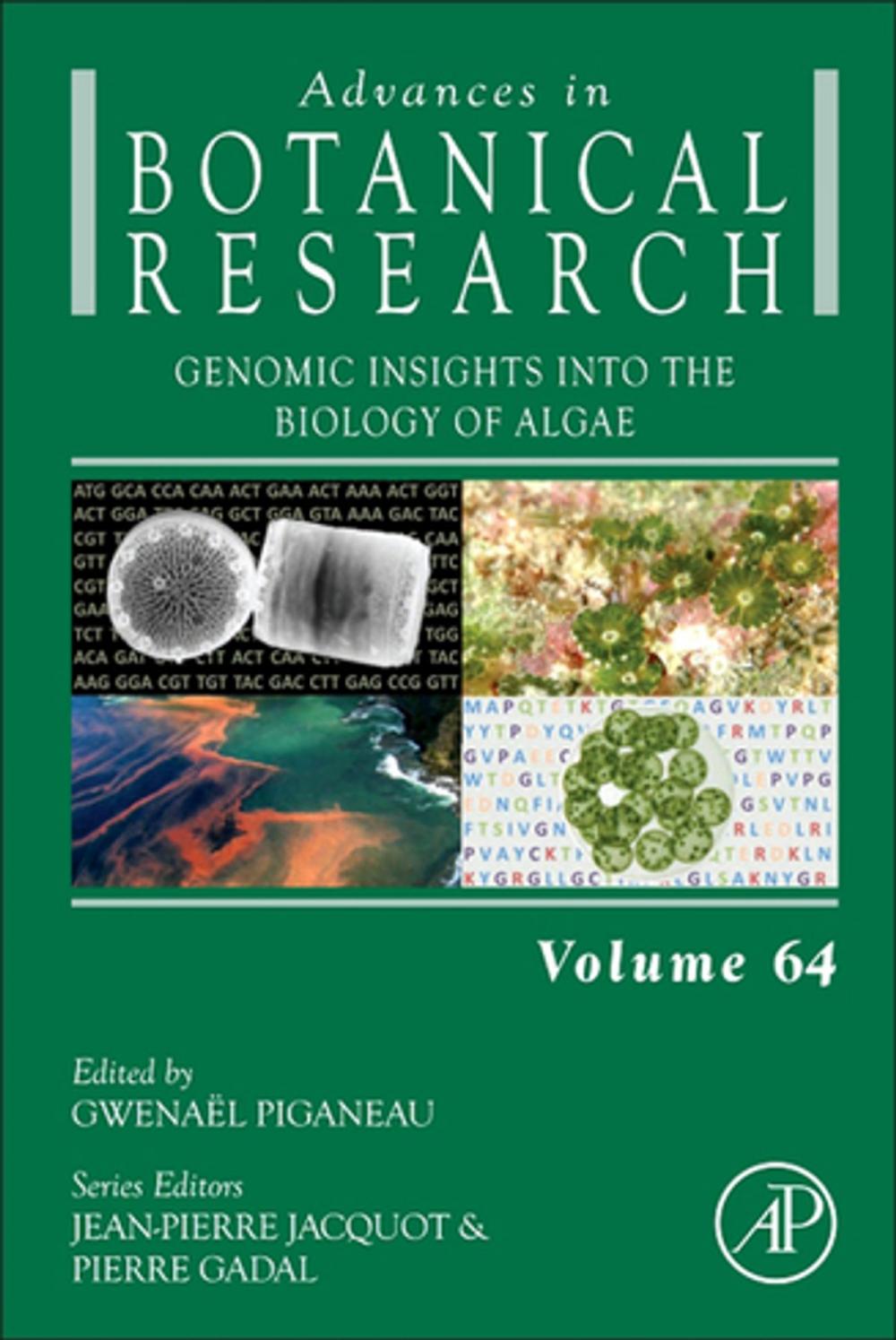 Big bigCover of Genomic Insights into the Biology of Algae