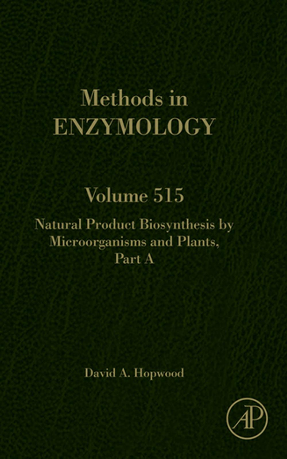 Big bigCover of Natural Product Biosynthesis by Microorganisms and Plants, Part A