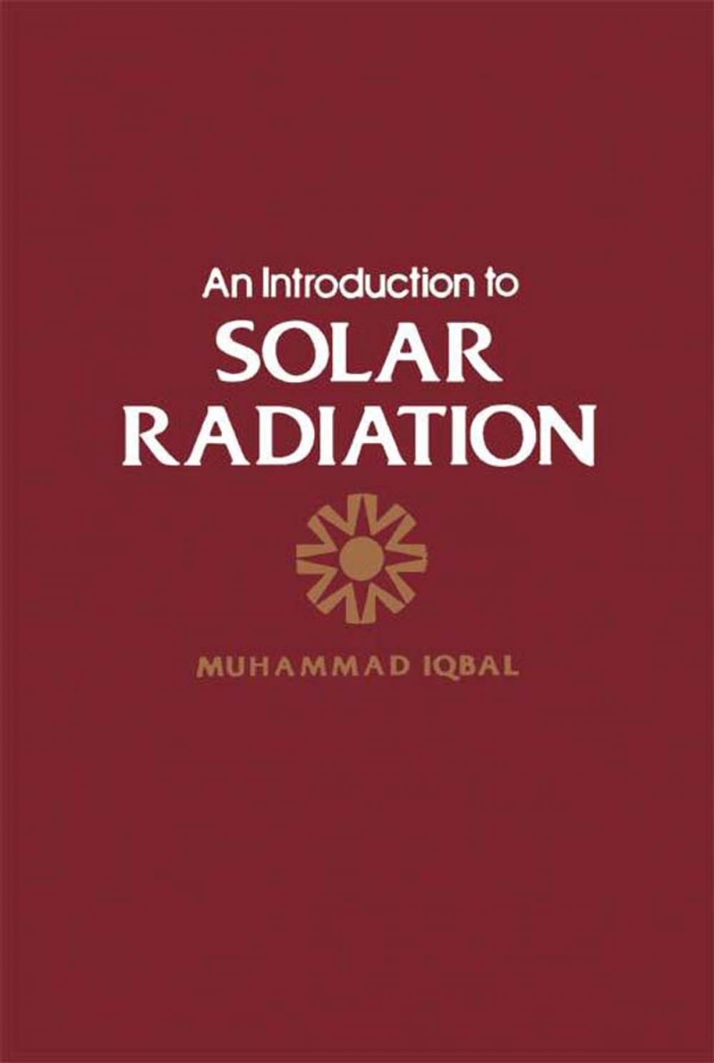 Big bigCover of An Introduction To Solar Radiation