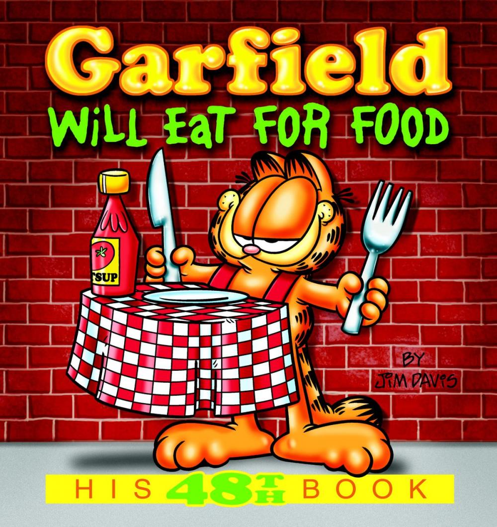 Big bigCover of Garfield Will Eat for Food