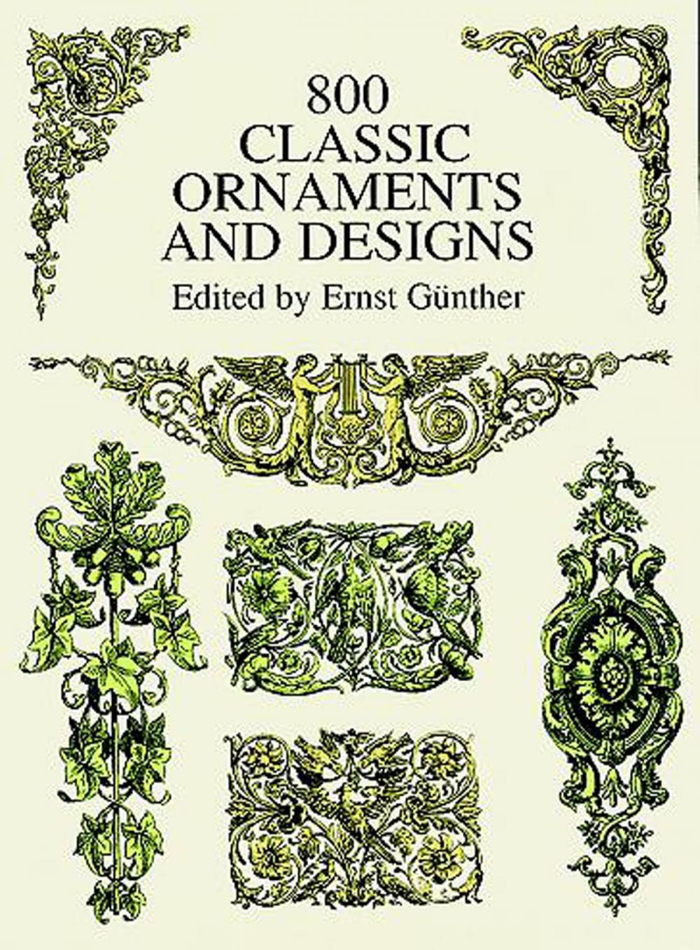 Big bigCover of 800 Classic Ornaments and Designs