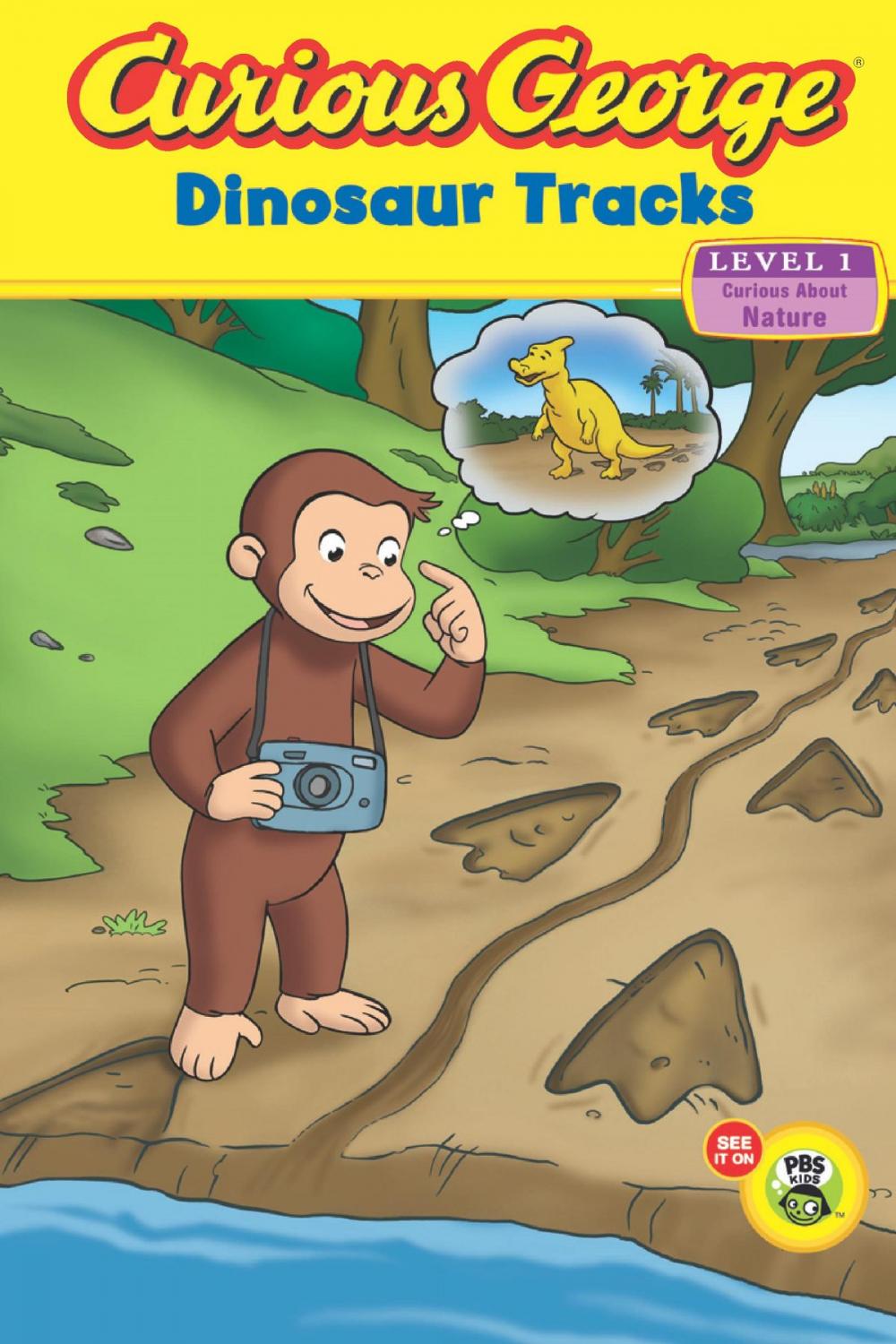 Big bigCover of Curious George Dinosaur Tracks (CGTV Read-aloud)