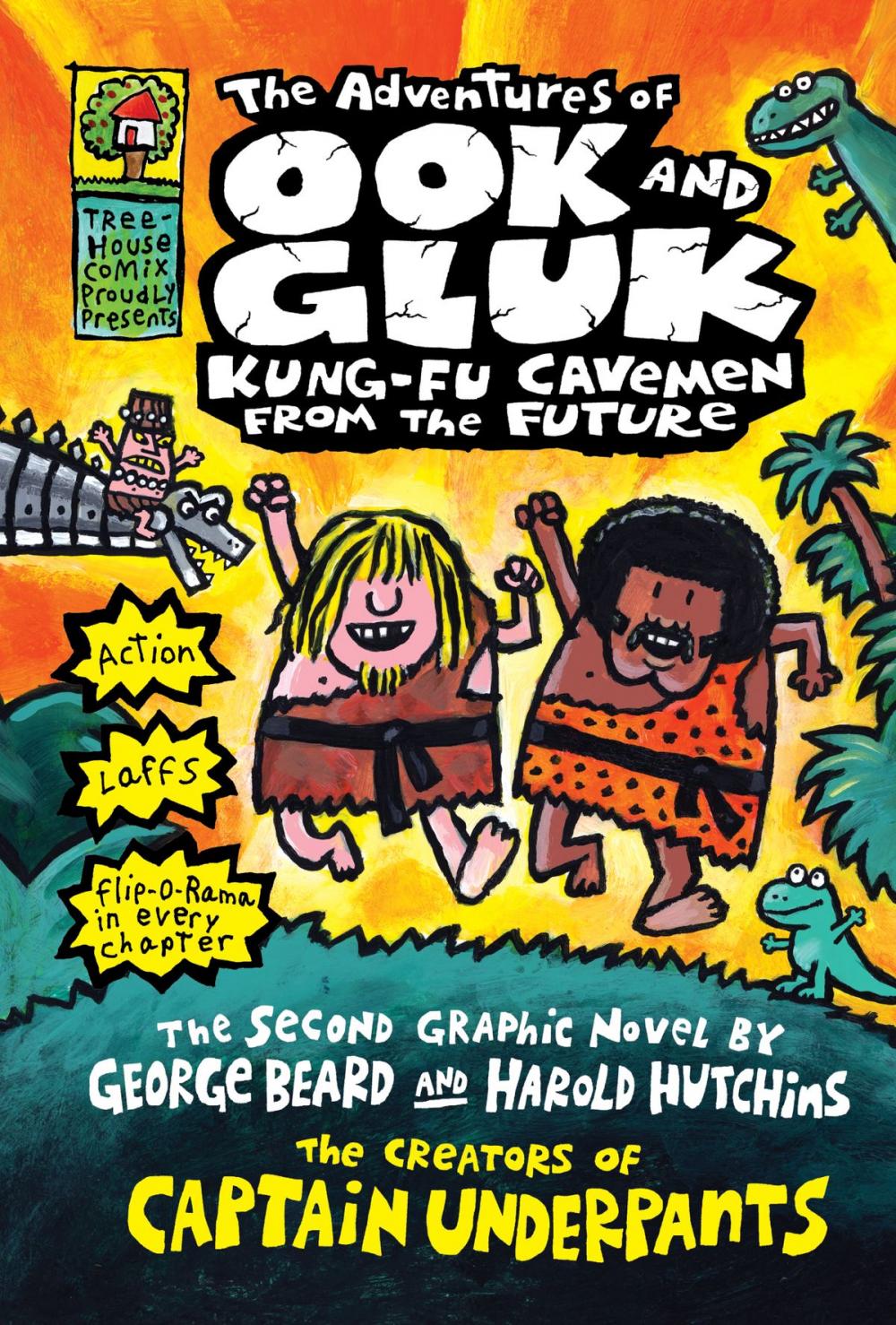 Big bigCover of The Adventures of Ook and Gluk, Kung-Fu Cavemen from the Future