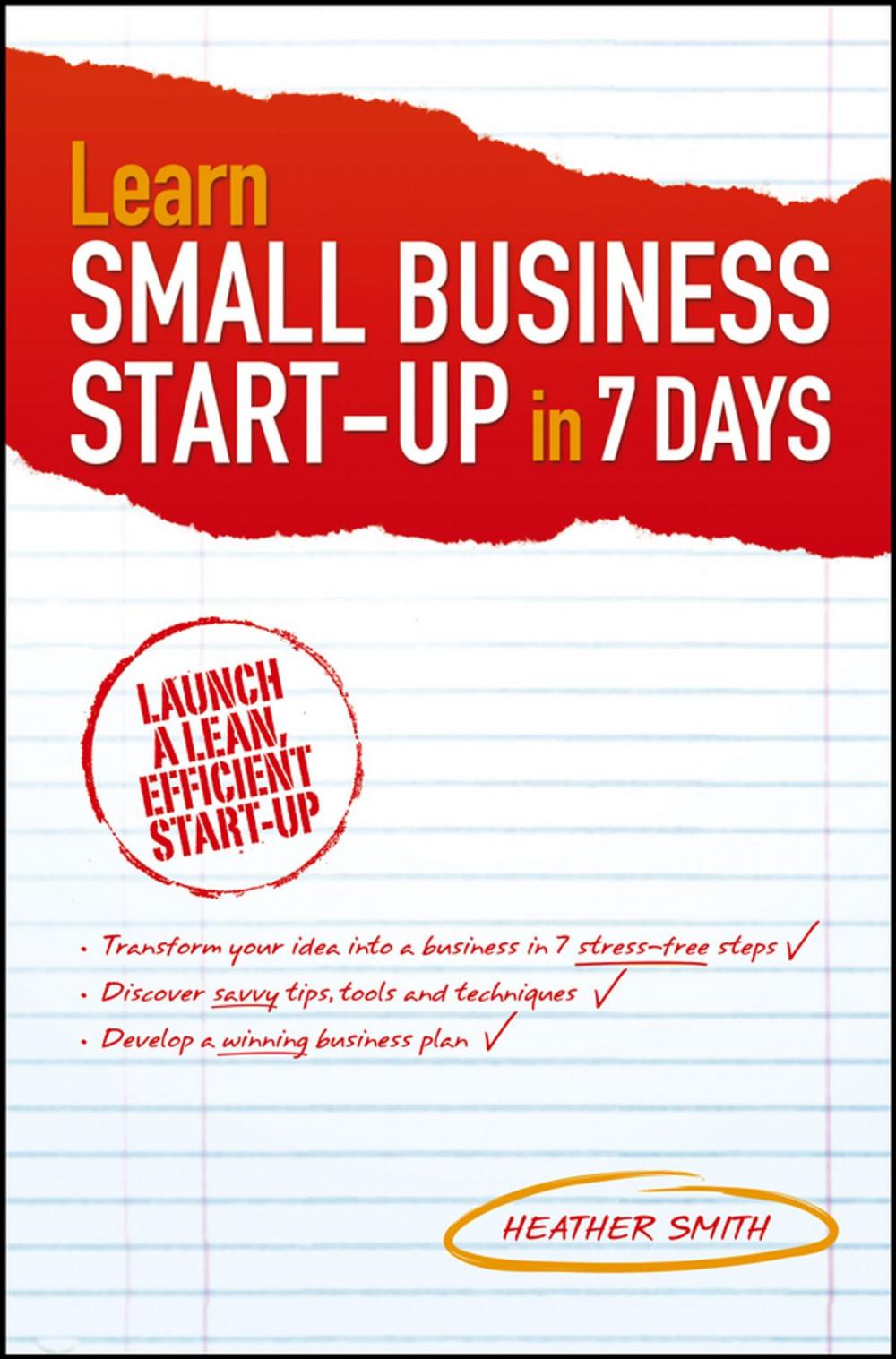 Big bigCover of Learn Small Business Startup in 7 Days