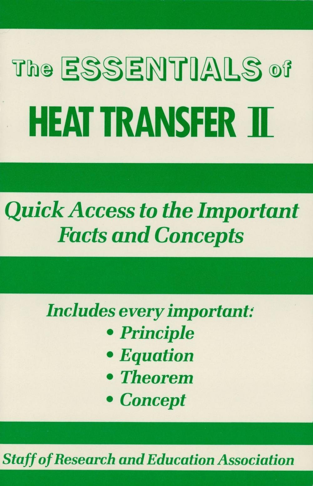 Big bigCover of Heat Transfer II Essentials