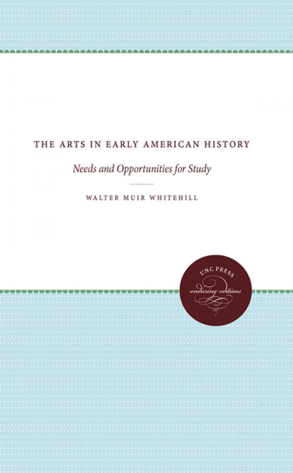 Big bigCover of The Arts in Early American History