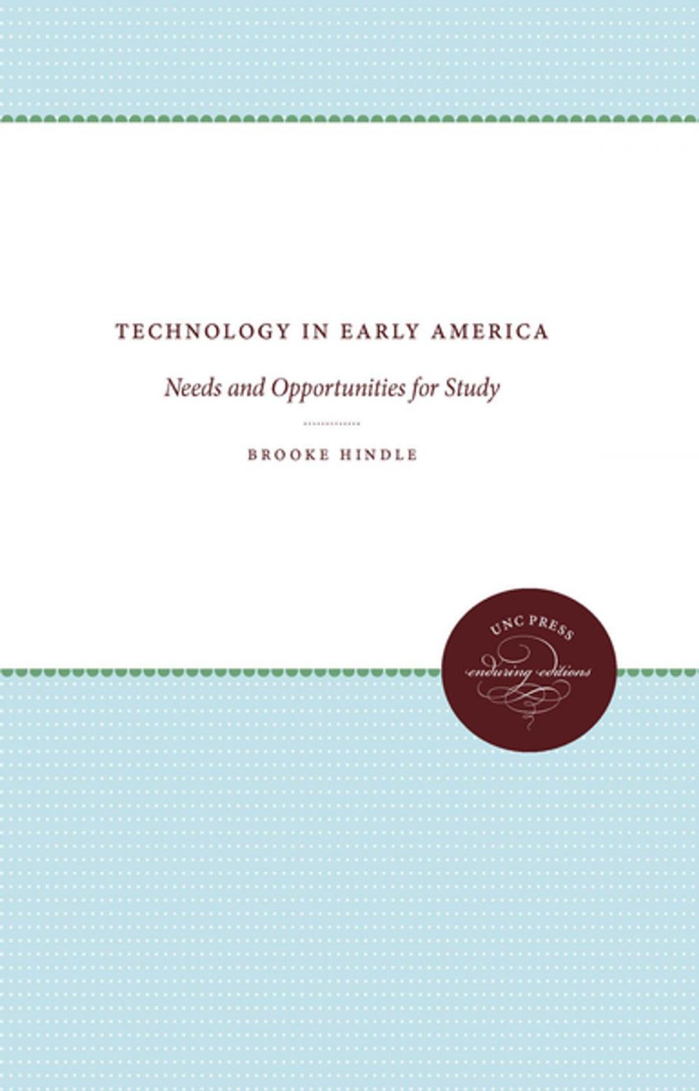 Big bigCover of Technology in Early America