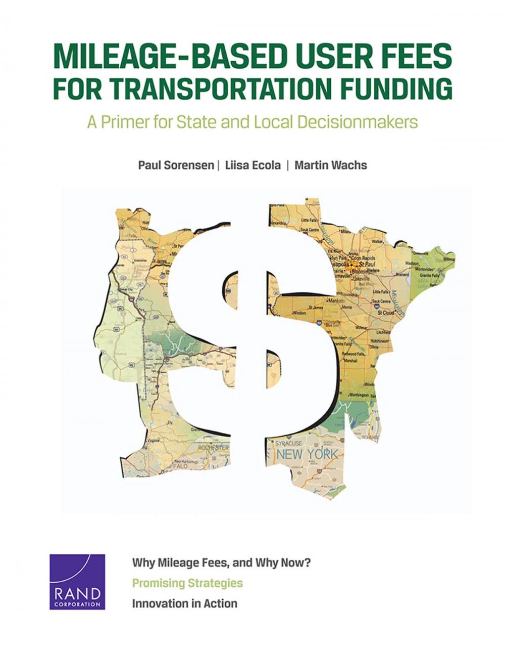 Big bigCover of Mileage-Based User Fees for Transportation Funding