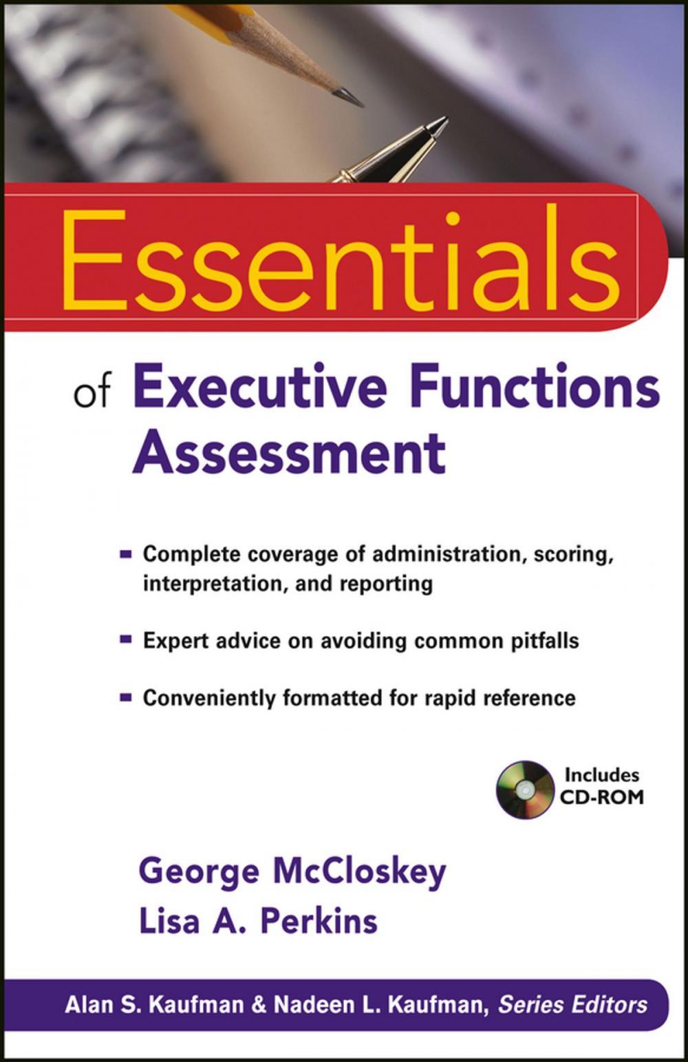 Big bigCover of Essentials of Executive Functions Assessment