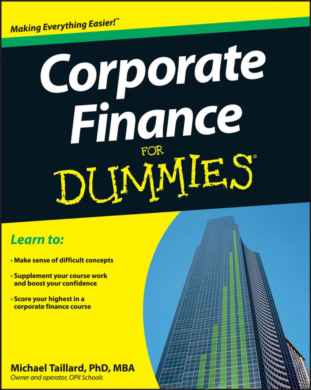 Big bigCover of Corporate Finance For Dummies