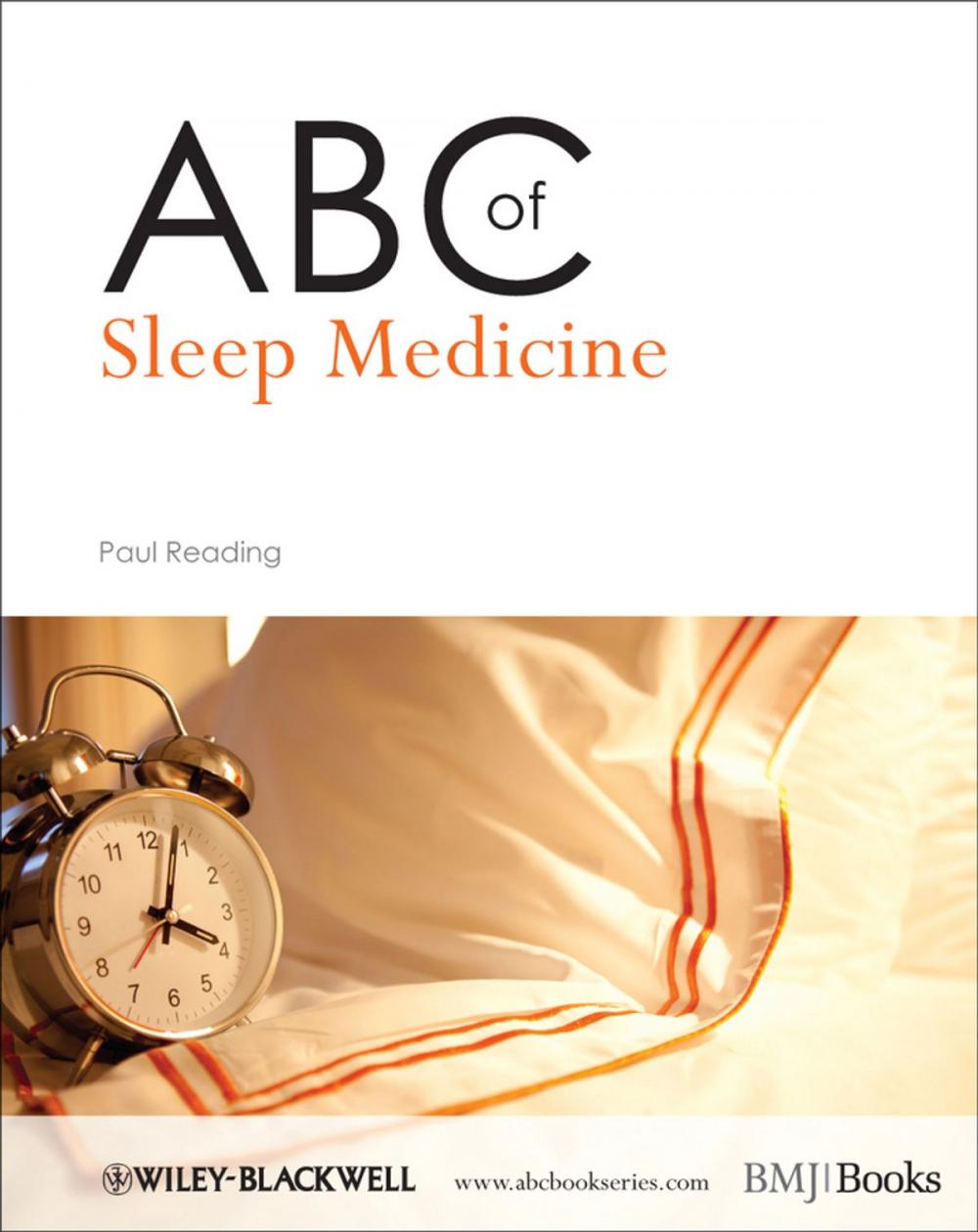 Big bigCover of ABC of Sleep Medicine