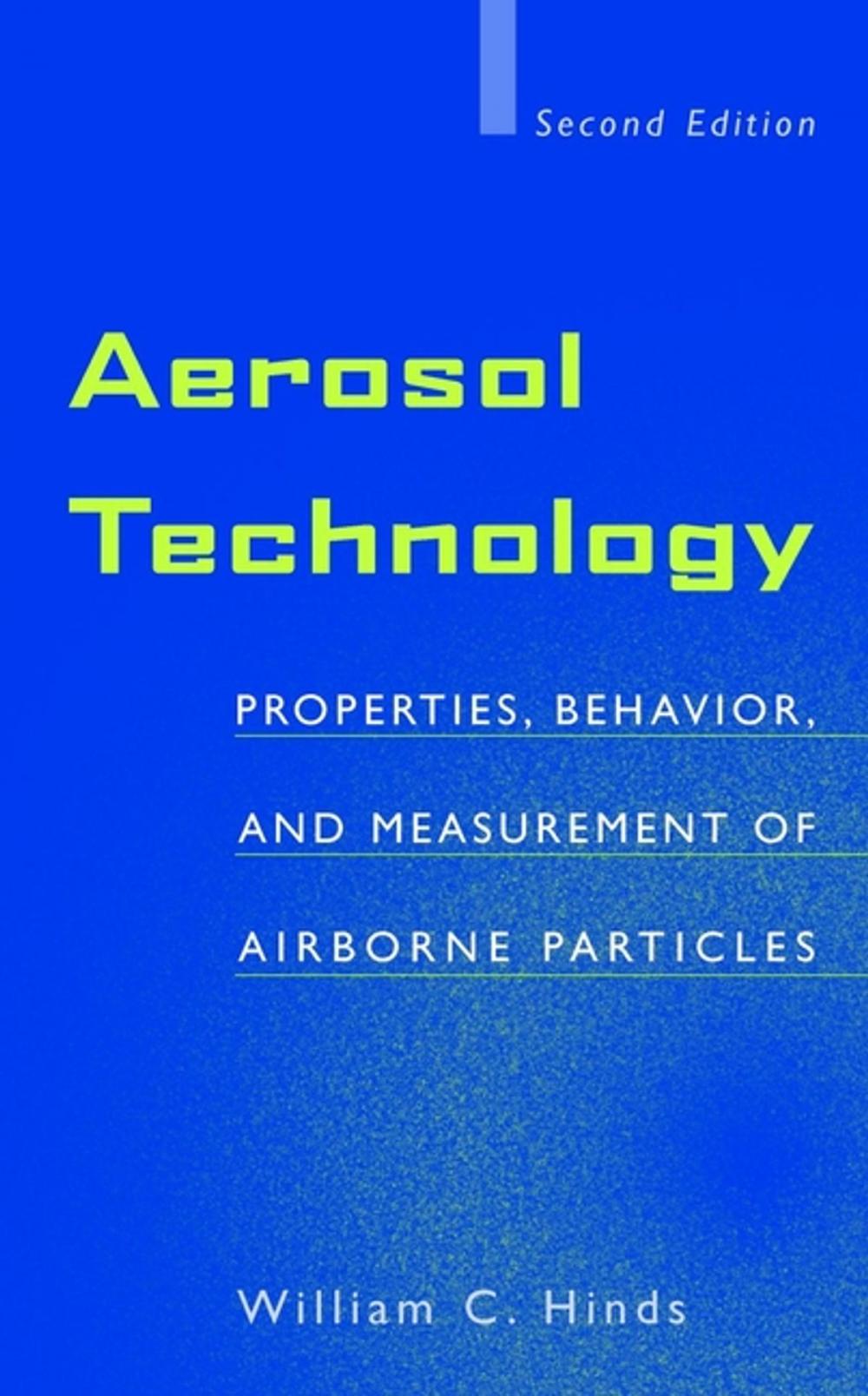 Big bigCover of Aerosol Technology