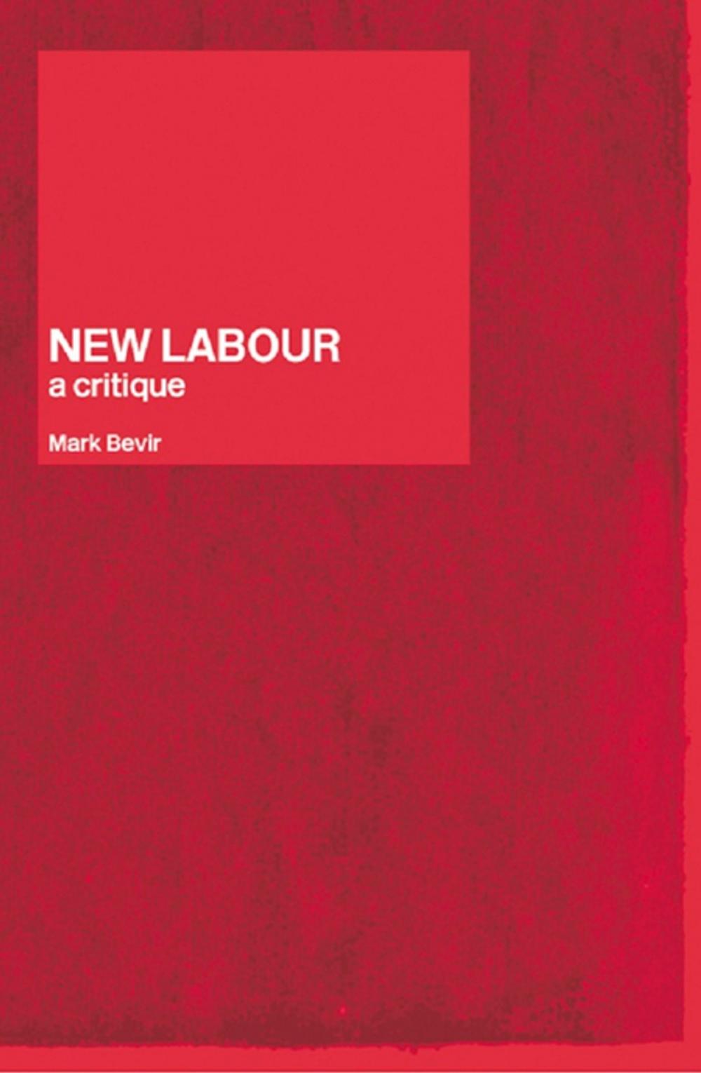 Big bigCover of New Labour