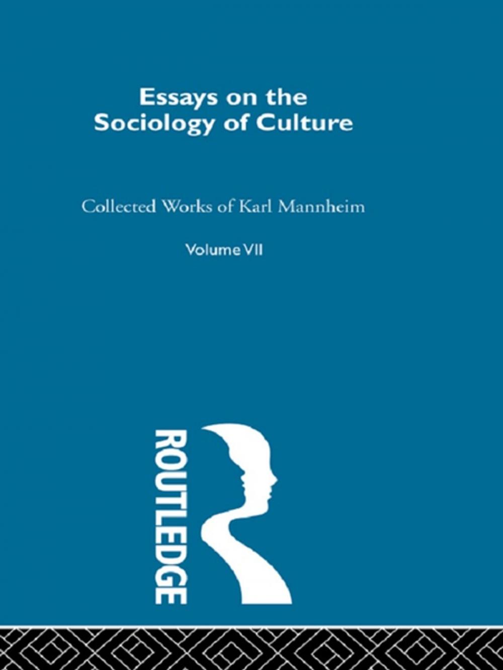 Big bigCover of Essays on the Sociology of Culture