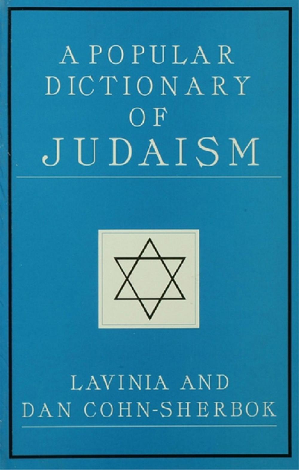 Big bigCover of A Popular Dictionary of Judaism
