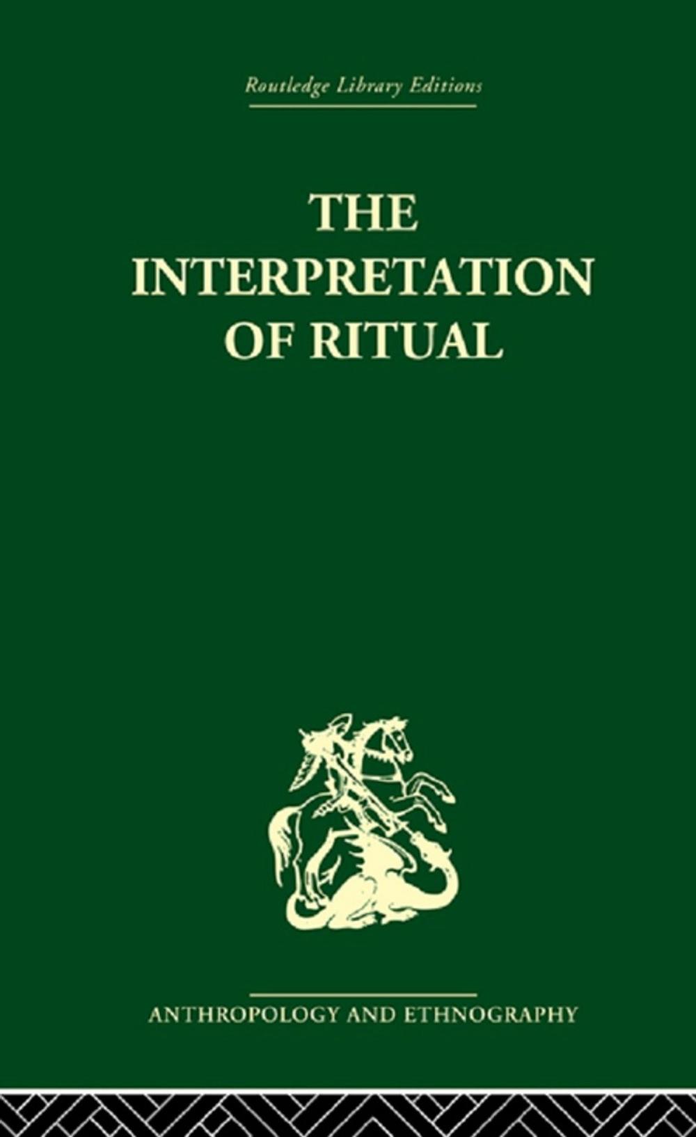 Big bigCover of The Interpretation of Ritual