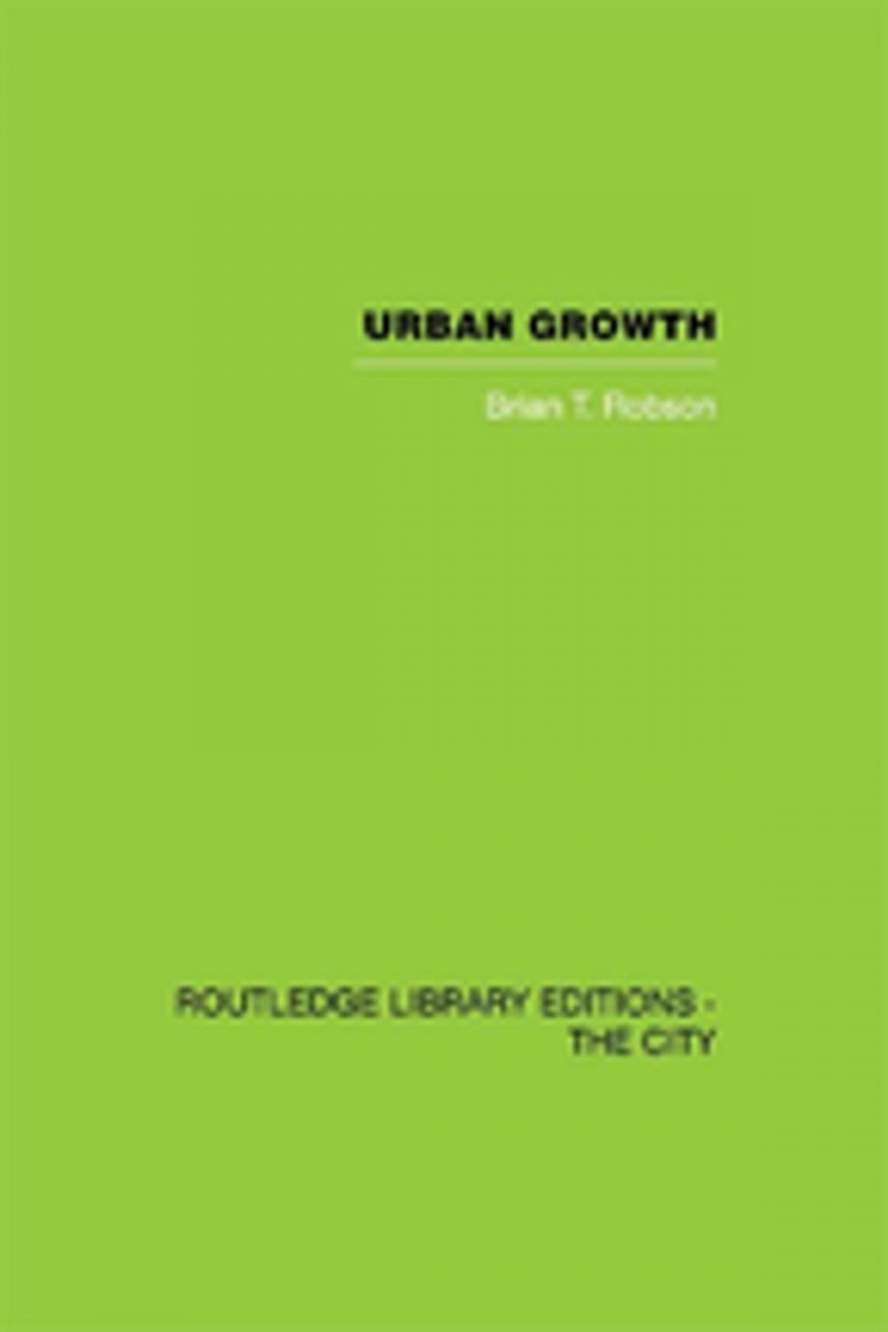 Big bigCover of Urban Growth