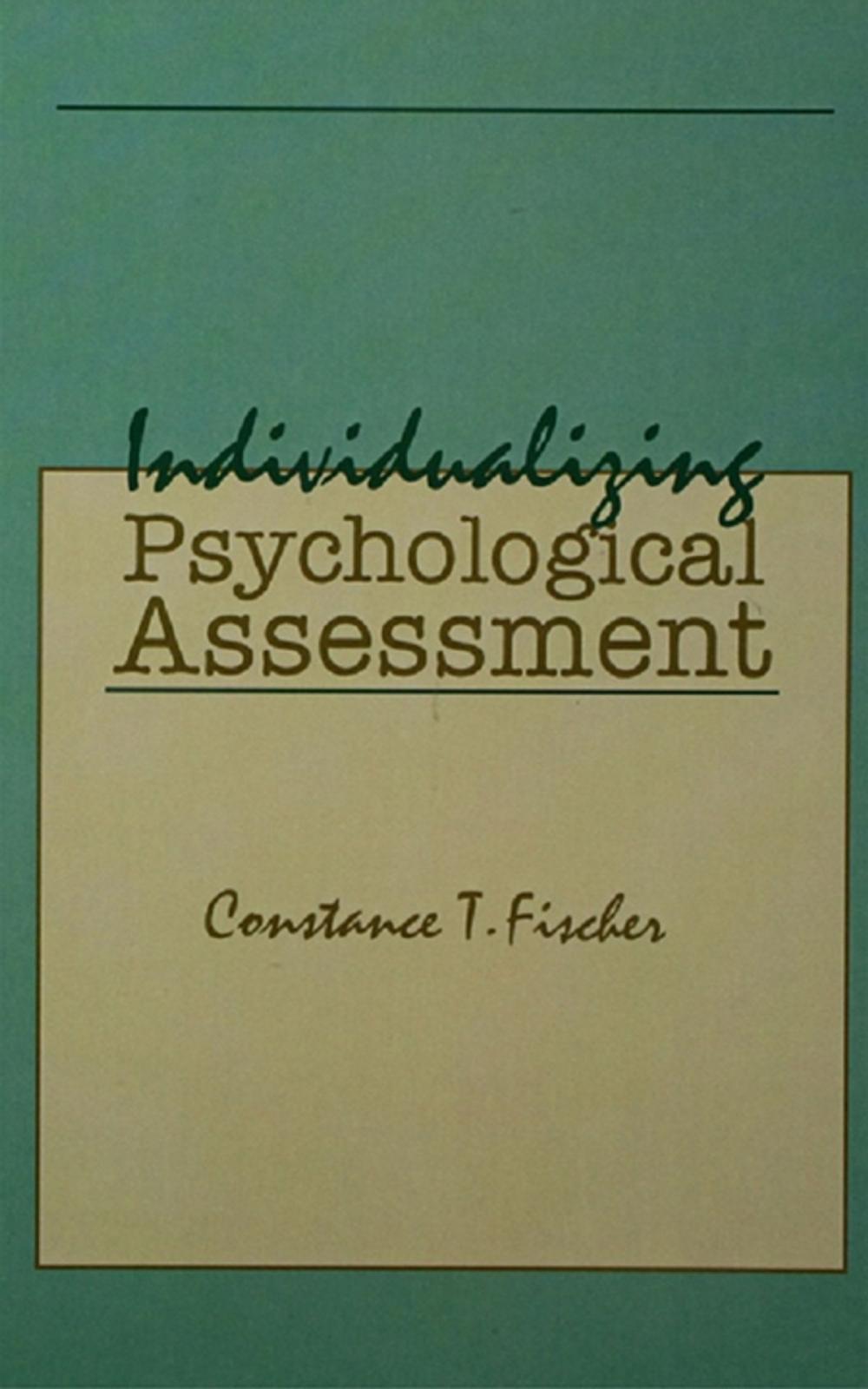 Big bigCover of Individualizing Psychological Assessment