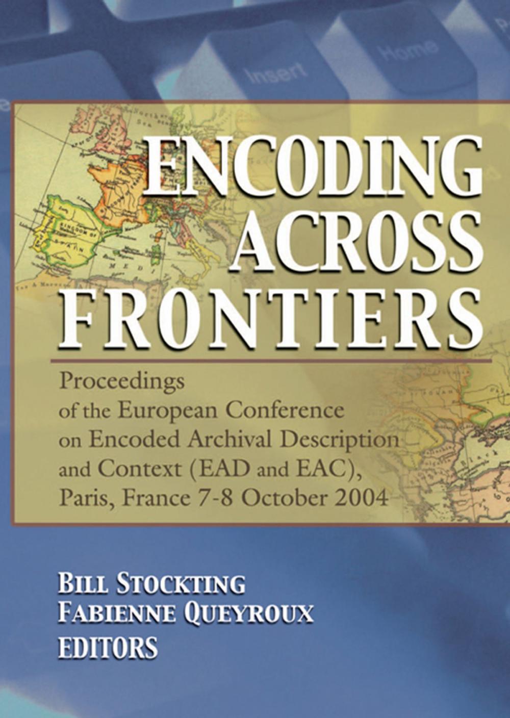 Big bigCover of Encoding Across Frontiers