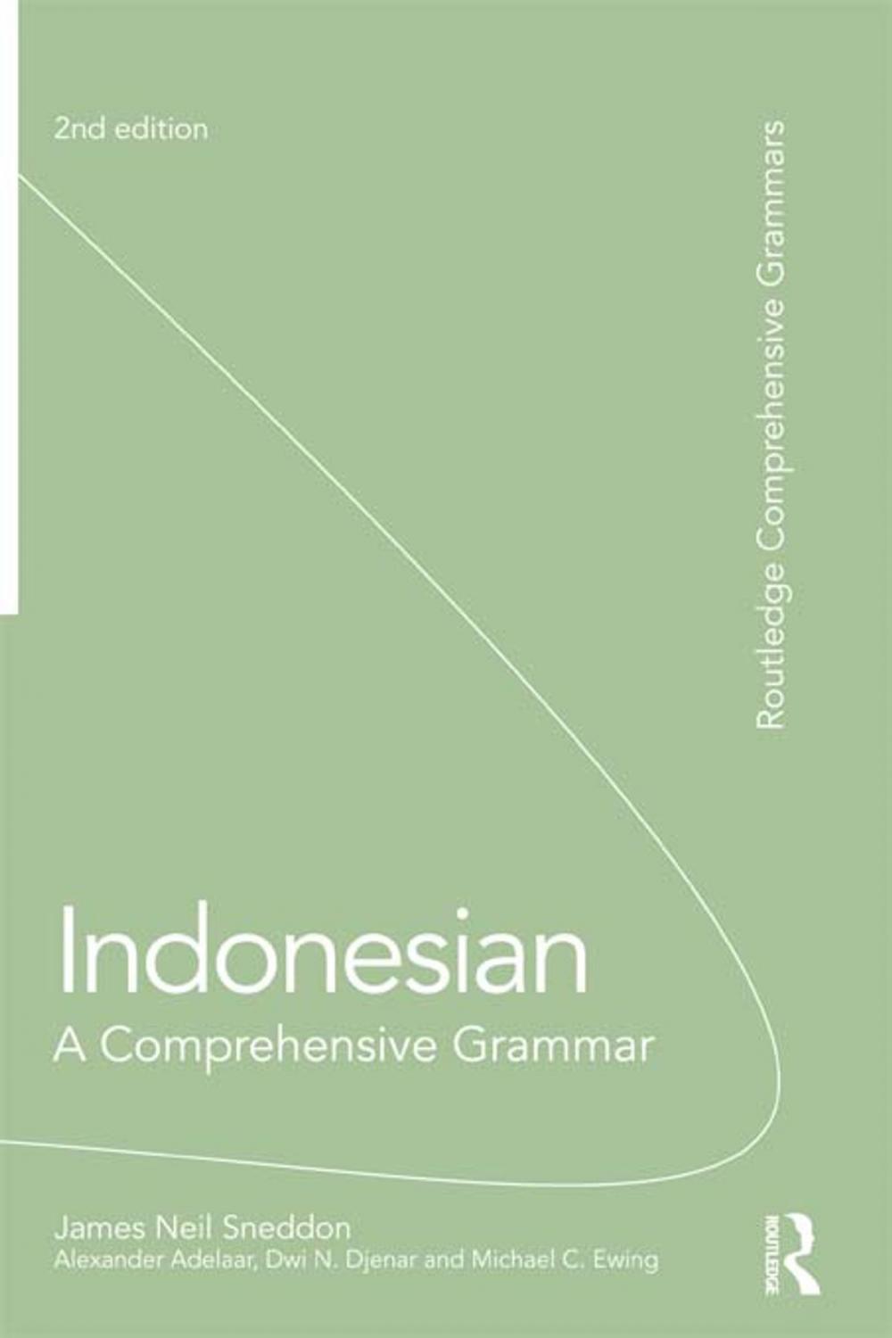 Big bigCover of Indonesian: A Comprehensive Grammar