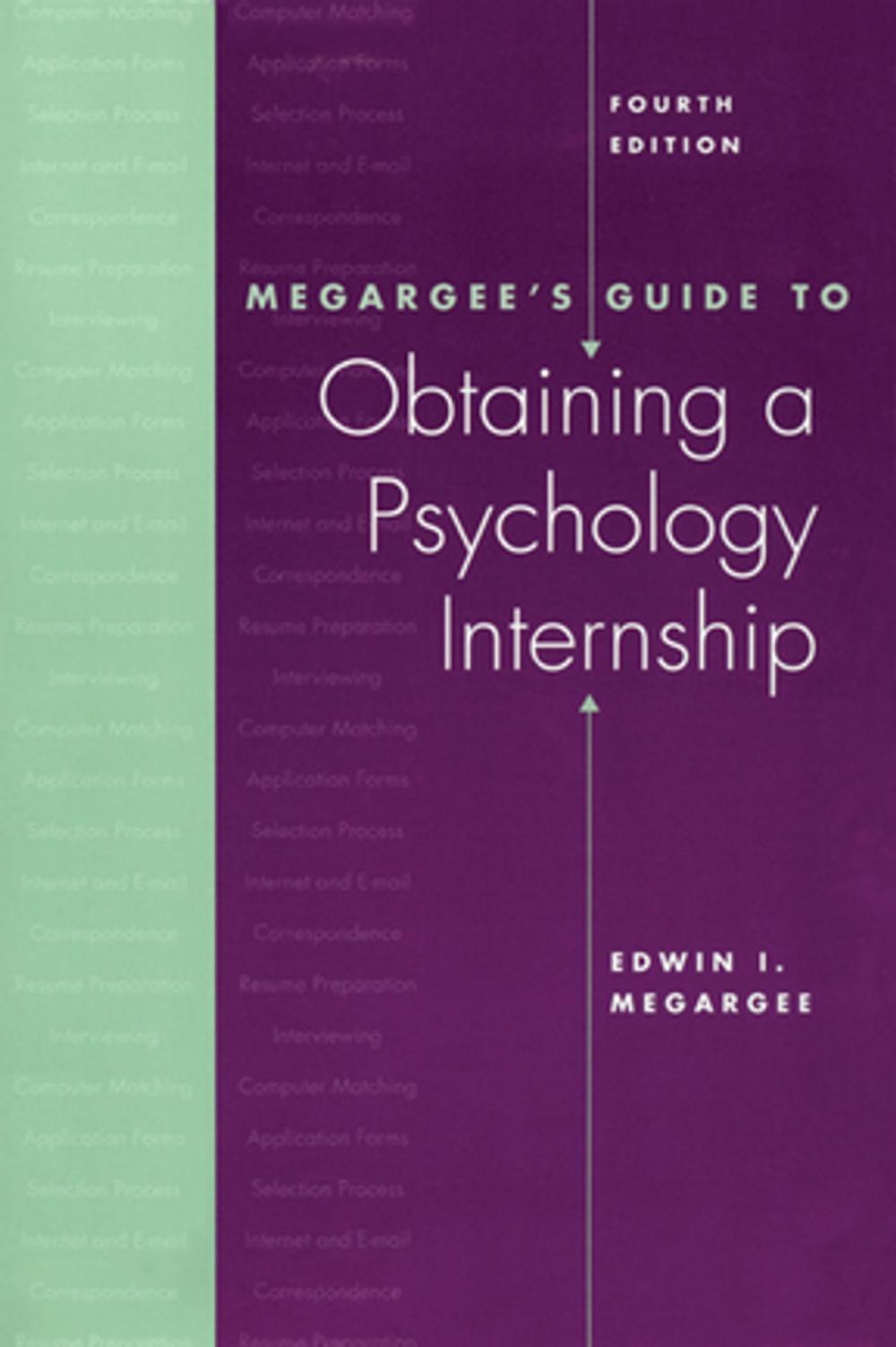 Big bigCover of Megargee's Guide to Obtaining a Psychology Internship