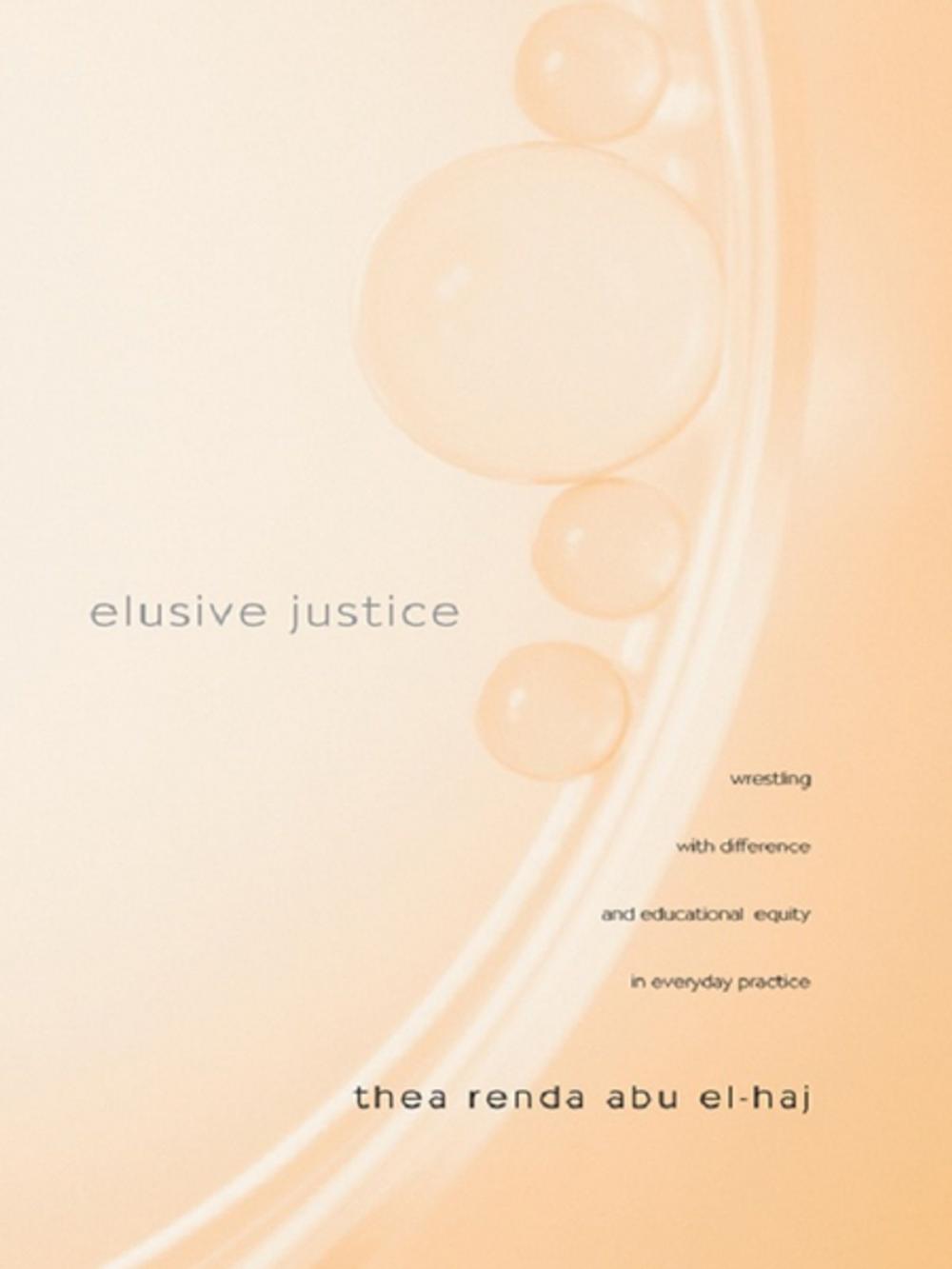 Big bigCover of Elusive Justice