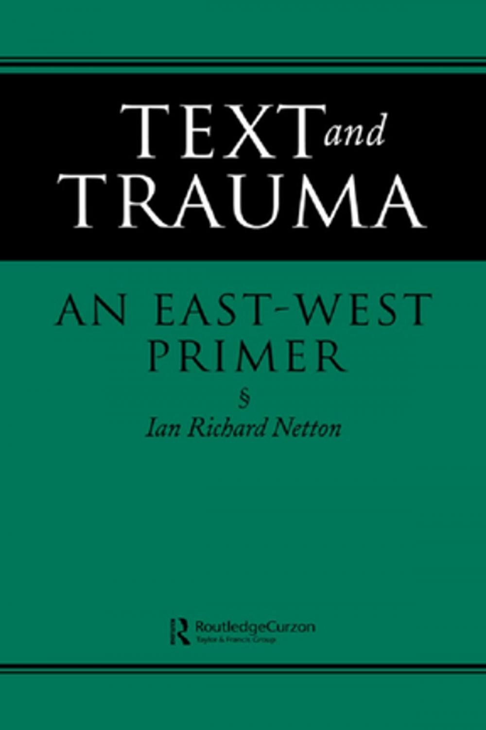 Big bigCover of Text and Trauma