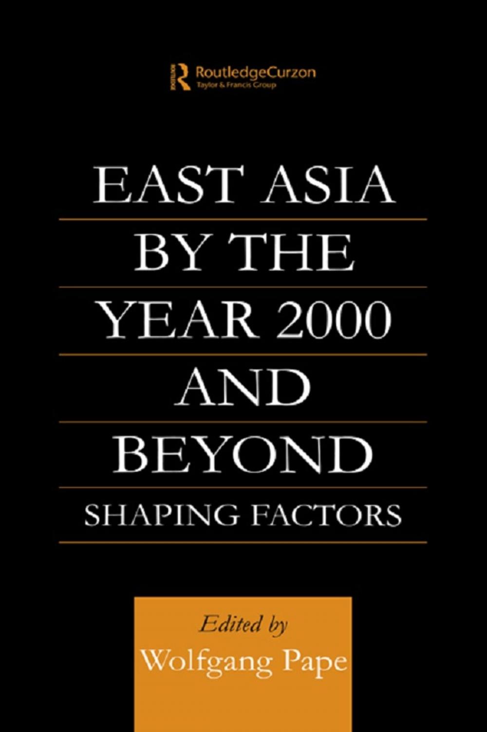 Big bigCover of East Asia 2000 and Beyond