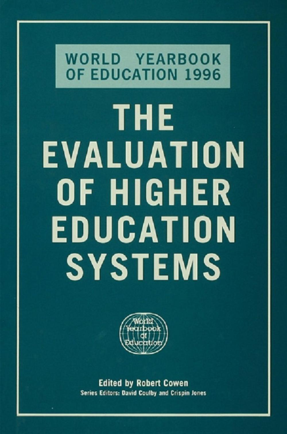 Big bigCover of The World Yearbook of Education 1996