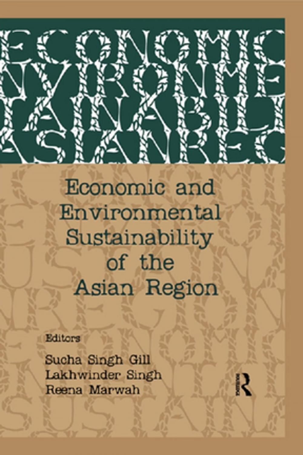 Big bigCover of Economic and Environmental Sustainability of the Asian Region