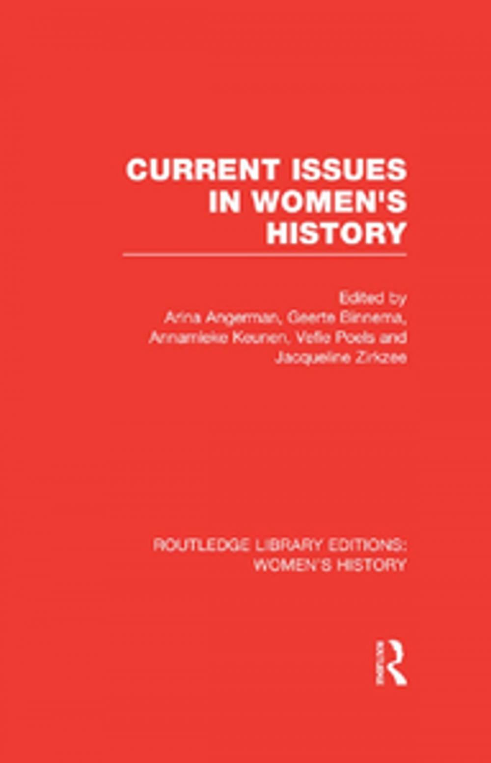 Big bigCover of Current Issues in Women's History