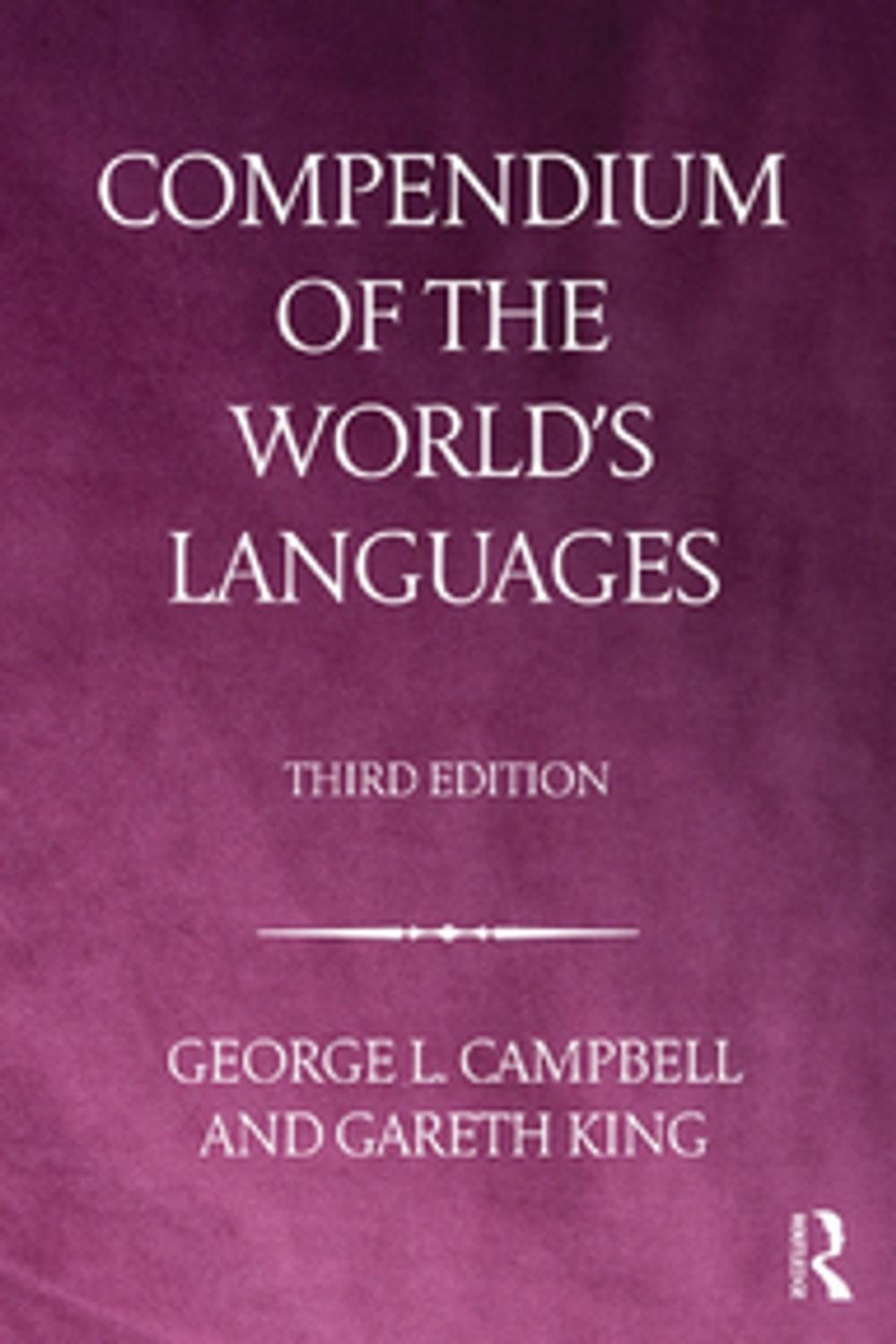 Big bigCover of Compendium of the World's Languages