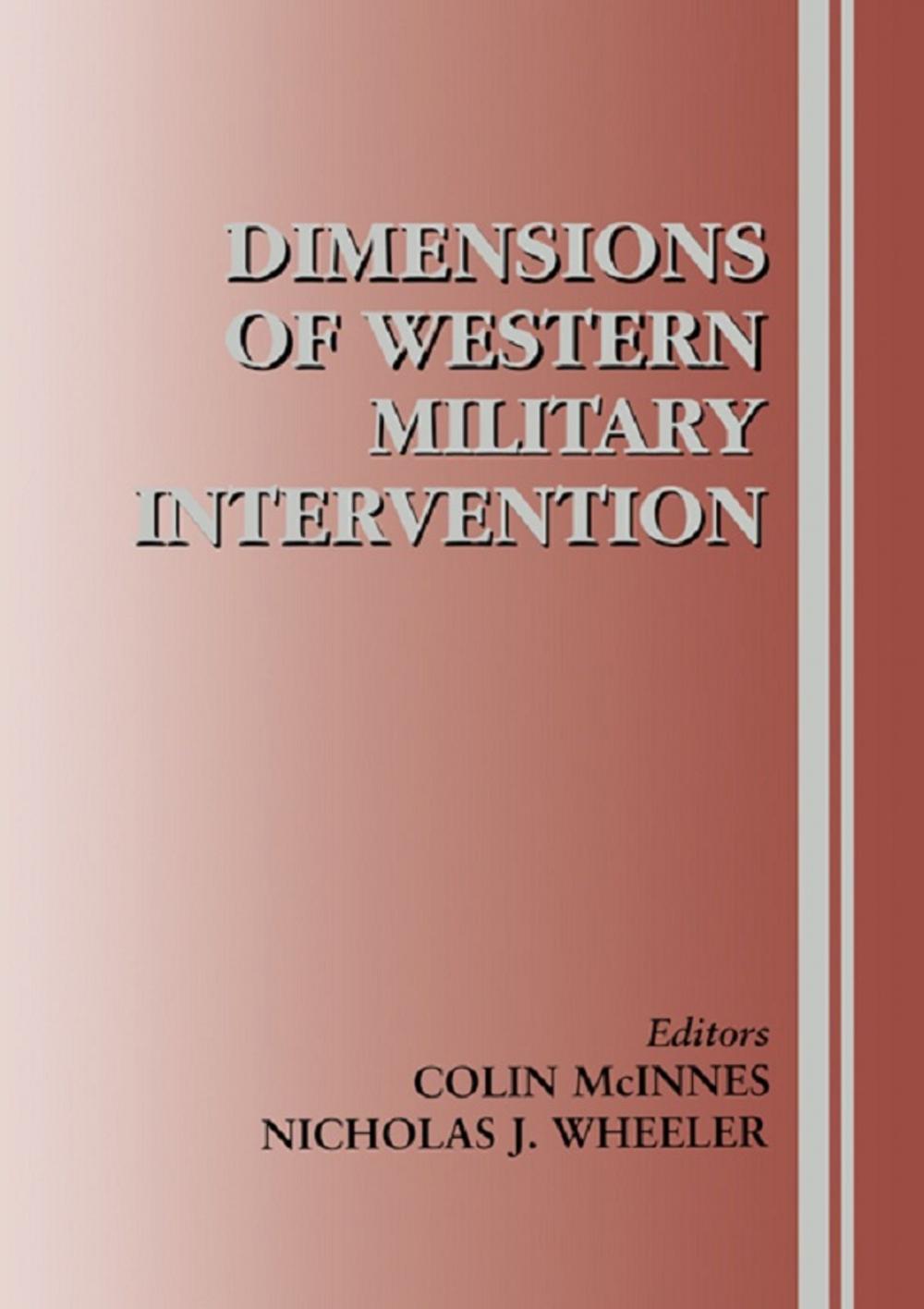 Big bigCover of Dimensions of Western Military Intervention