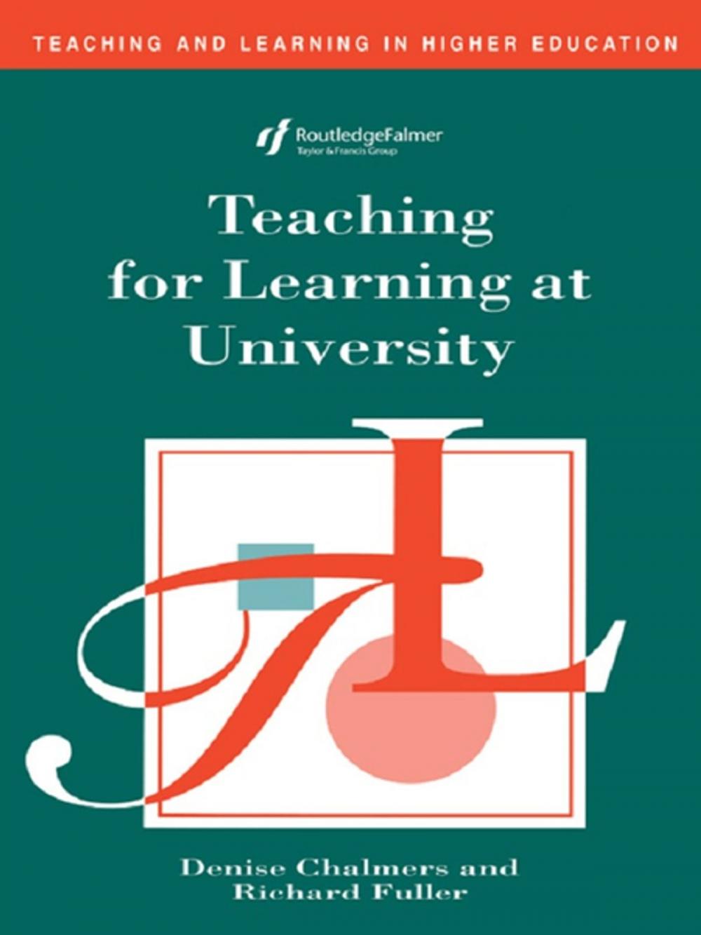 Big bigCover of Teaching for Learning at University